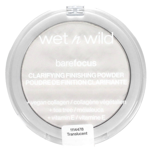 wet n wild, Barefocus, Clarifying Finishing Powder, 1114478 Translucent, 0.27 oz (7.8 g) - Image 1