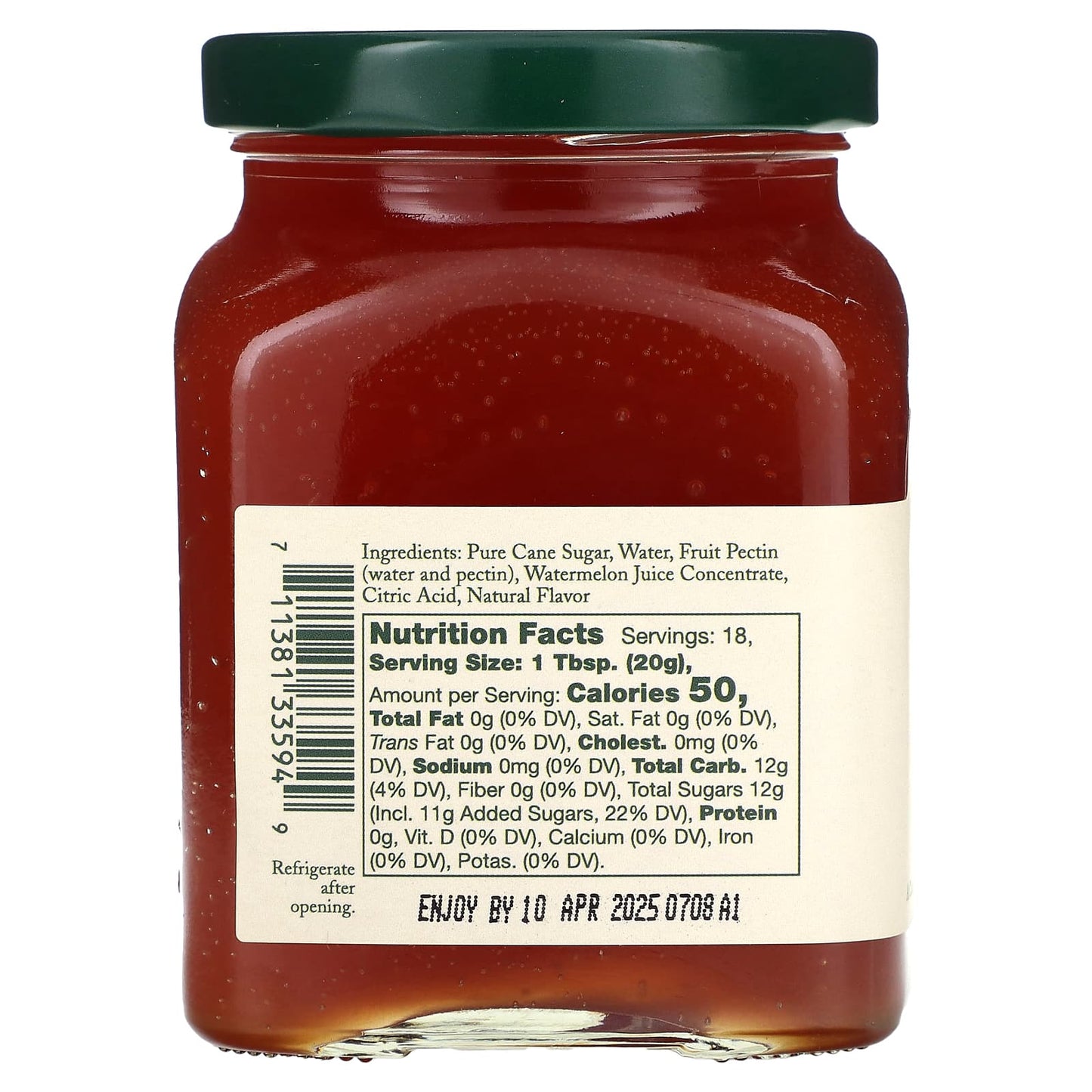 Stonewall Kitchen, Watermelon Jelly, 12.75 oz (361 g) - Image 2