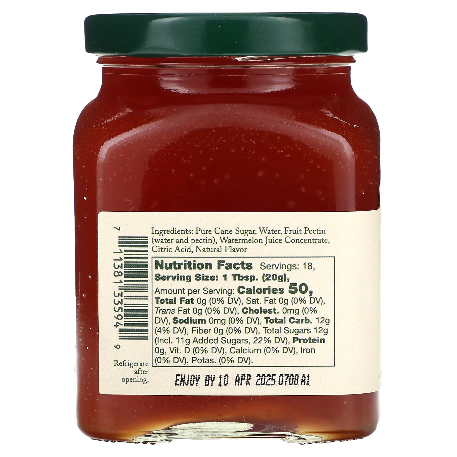 Stonewall Kitchen, Watermelon Jelly, 12.75 oz (361 g) - Image 2