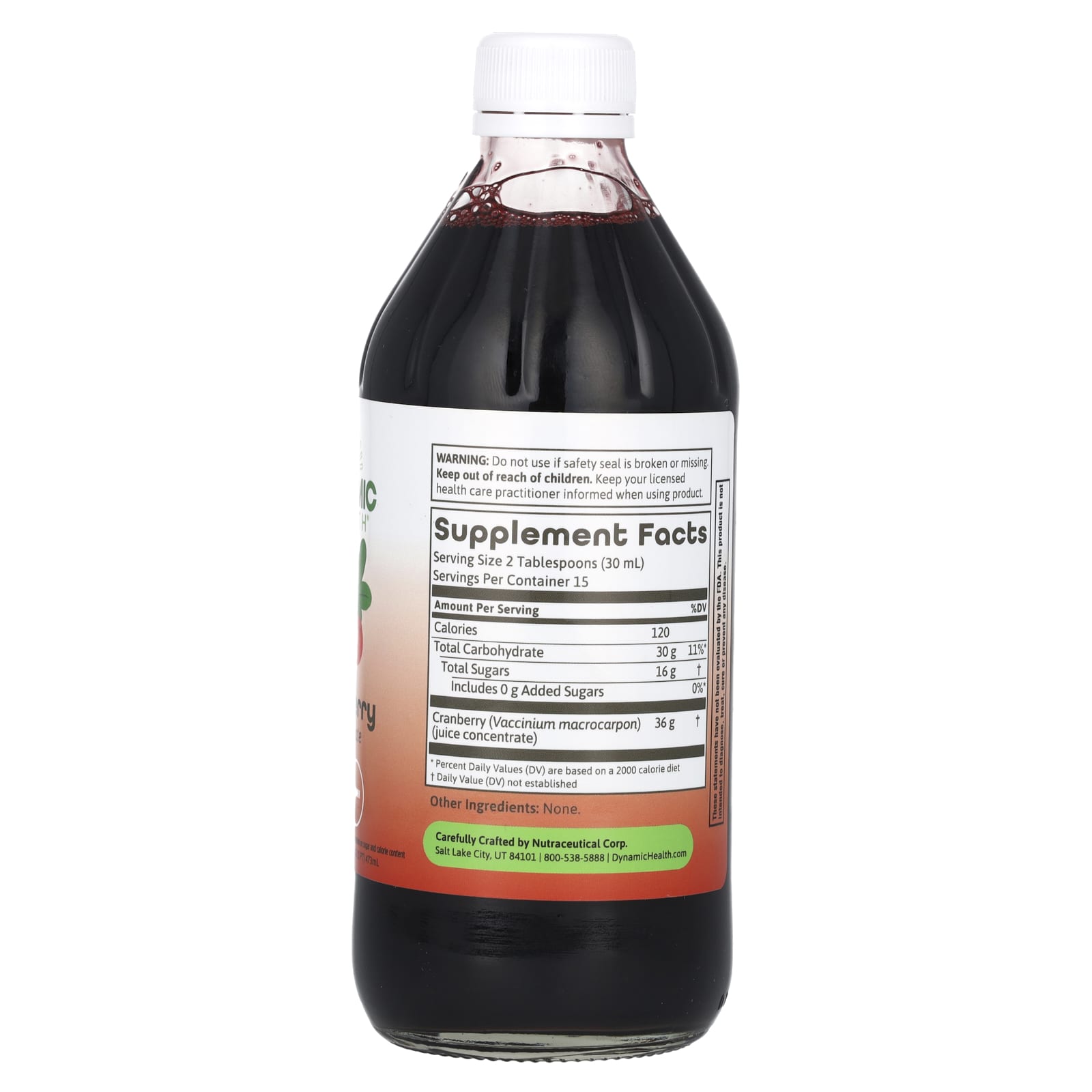 Boost Immunity with 100% Cranberry Concentrate by Dynamic Health - Image 2