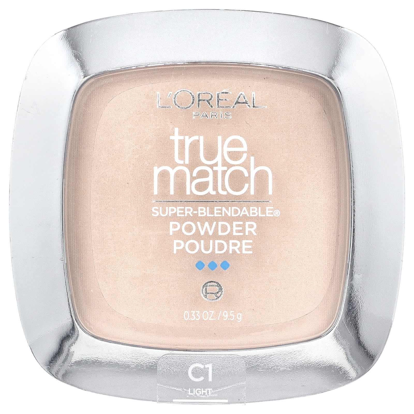 L'Oréal, True Match, Super-Blendable® Powder, C1 Light , 0.33 oz (9.5 g) - Image 1