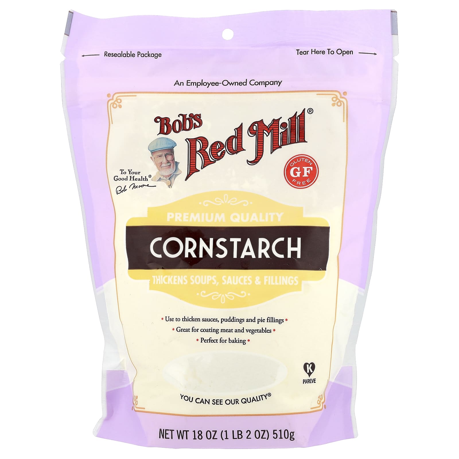 Premium Gluten-Free Cornstarch for Thickening & Baking by Bob's Red Mill - Image 1