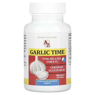 Garlic Time Supplement - 90 Tablets by Arizona Natural