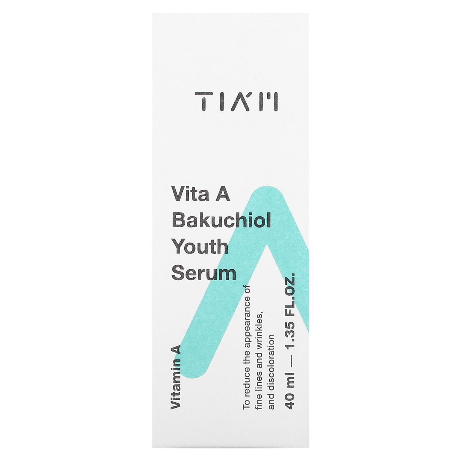 Tiam, Vita A Bakuchiol Youth Serum, 1.35 fl oz (40 ml) - Image 2