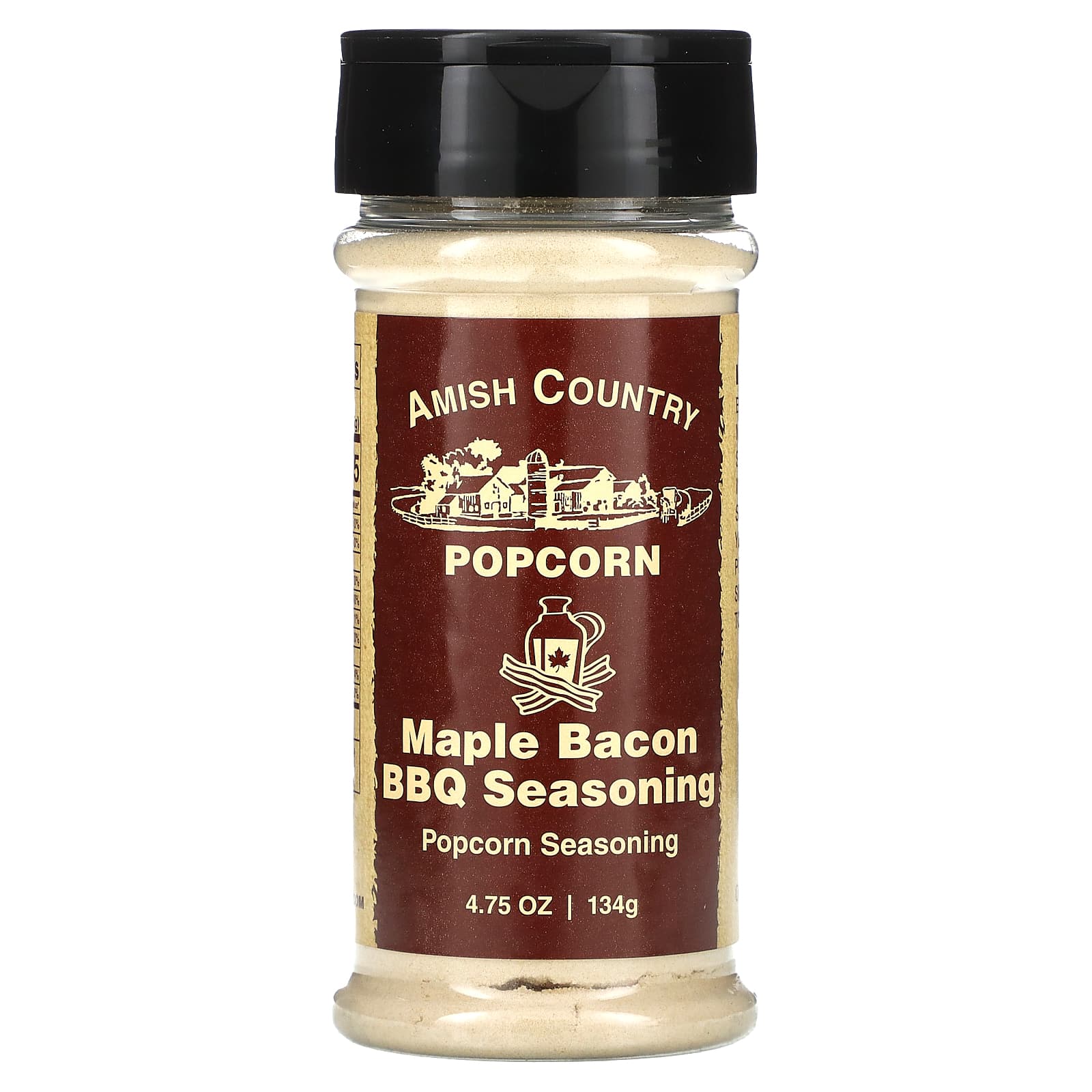 Maple Bacon BBQ Popcorn Seasoning by Amish Country Popcorn, 4.75 oz - Image 1