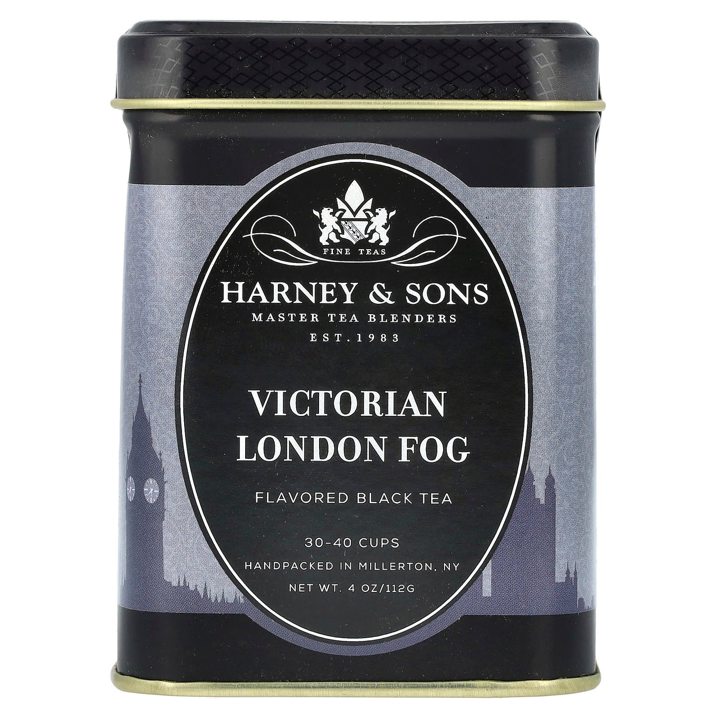 London Fog Tea by Harney & Sons, Flavored Black Tea, 4 oz - Image 1