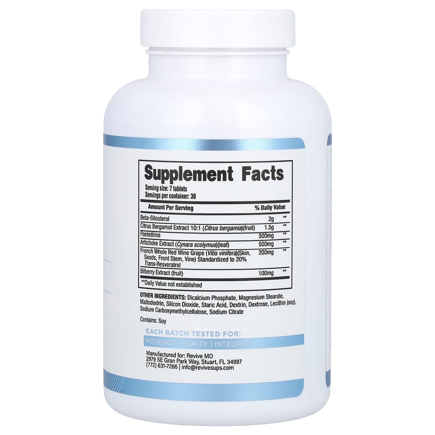 Revive, Lipid, 210 Tablets - Image 2