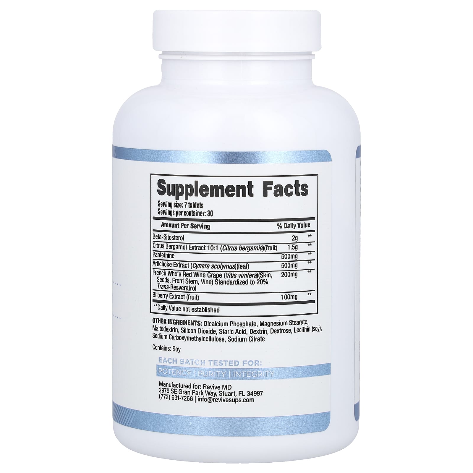 Revive, Lipid, 210 Tablets - Image 2
