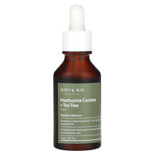 Mary & May, Houttuynia Cordata + Tea Tree Serum, 1.01 fl oz (30 ml) - Image 1