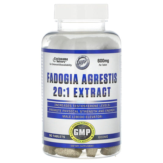 Hi Tech Pharmaceuticals, Fadogia Agrestis 20:1 Extract, 600 mg, 90 Tablets