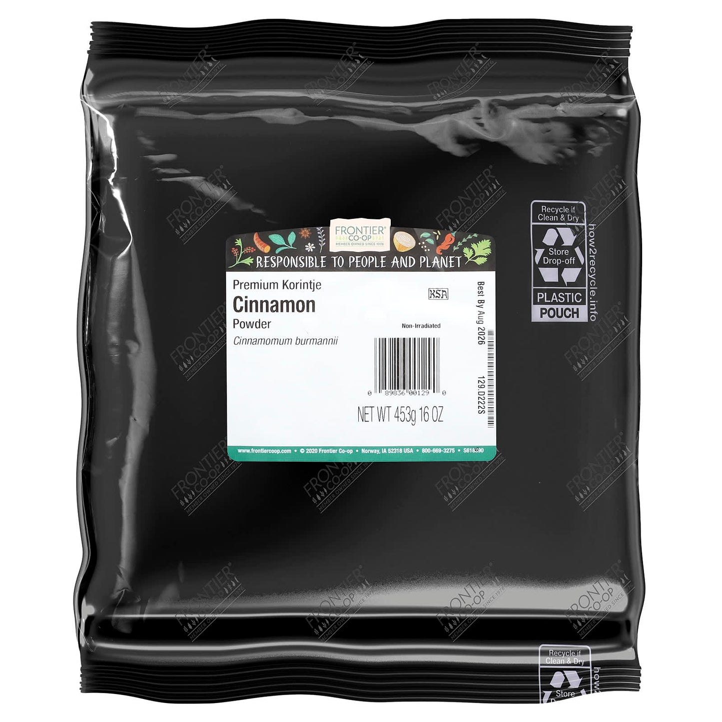 Premium Korintje Cinnamon Powder by Frontier Co-op, 16 oz - Image 2