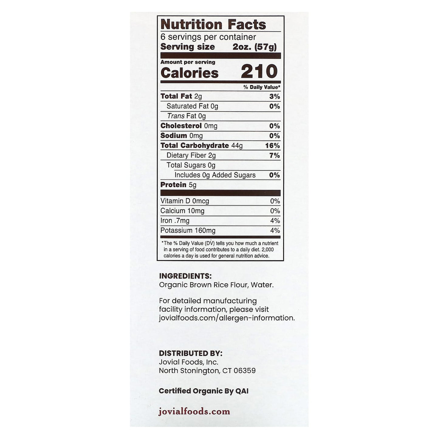 Organic Brown Rice Mafalda Pasta, Artisan Crafted in Italy, 12 oz - Image 2