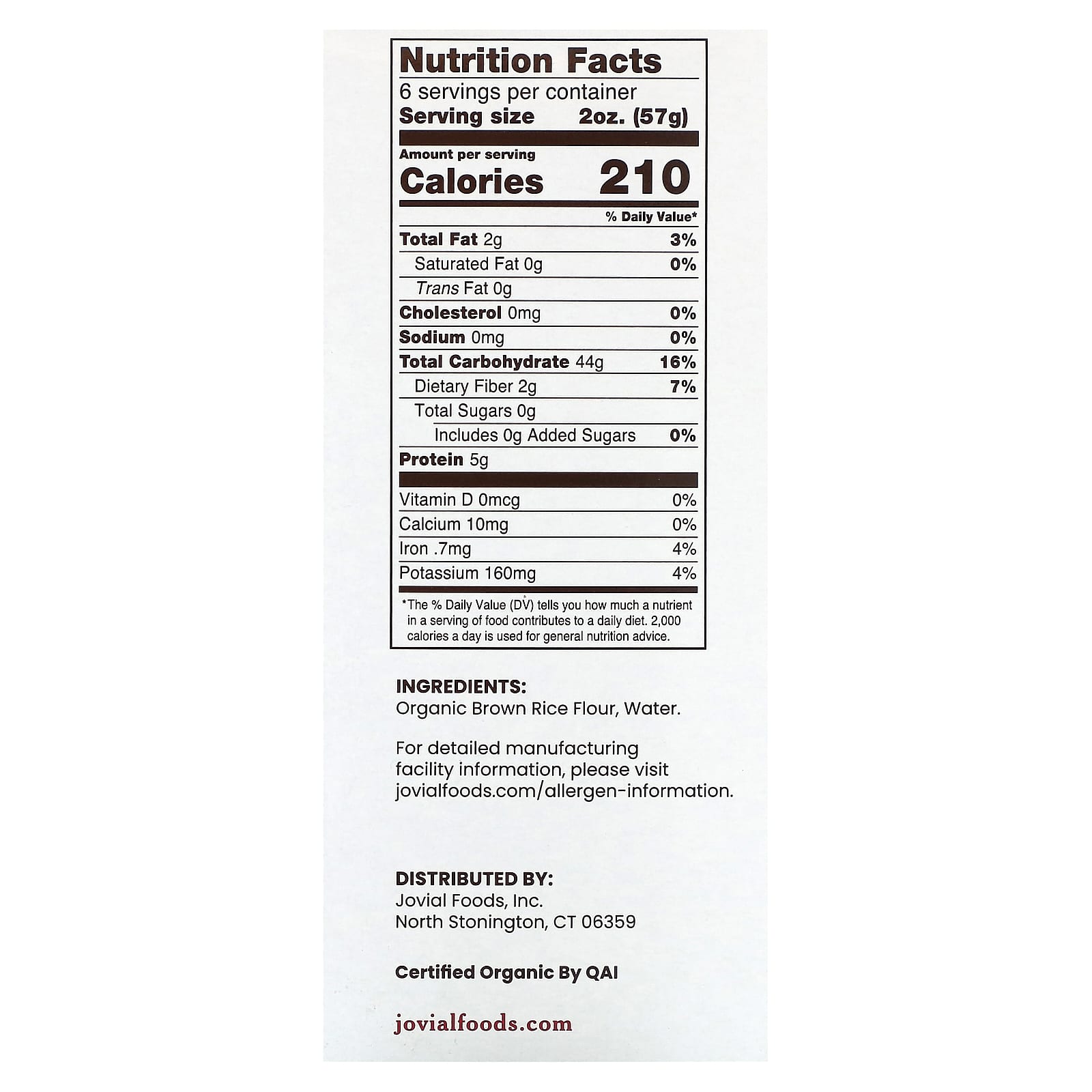 Organic Brown Rice Mafalda Pasta, Artisan Crafted in Italy, 12 oz - Image 2