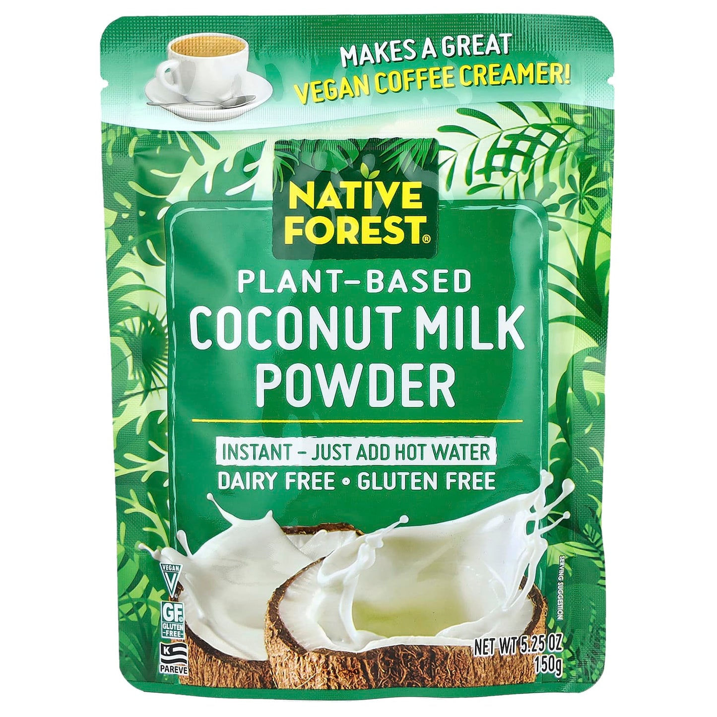 Native Forest Coconut Milk Powder - Dairy-Free, Vegan, 5.25 oz - Image 1