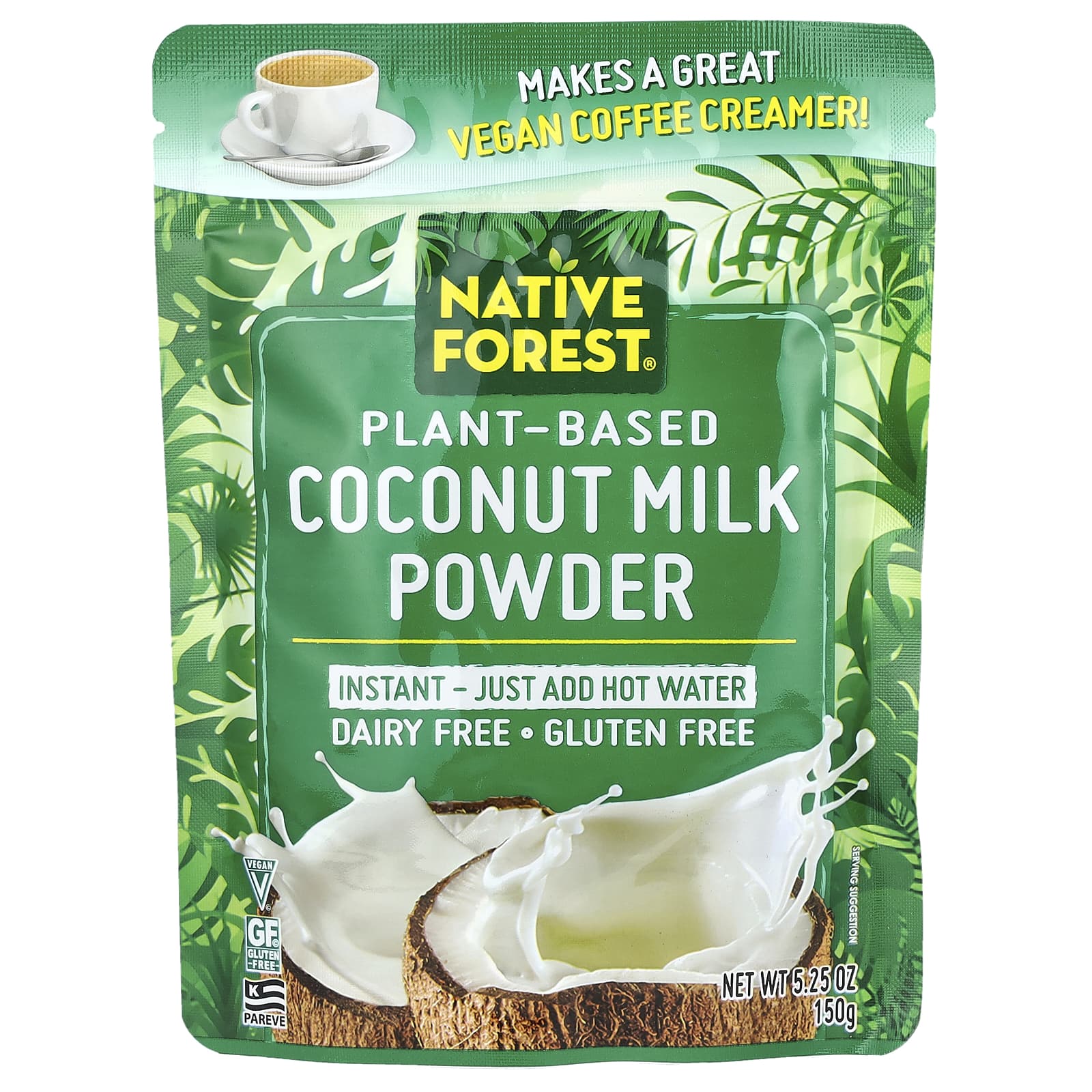 Native Forest Coconut Milk Powder - Dairy-Free, Vegan, 5.25 oz - Image 1