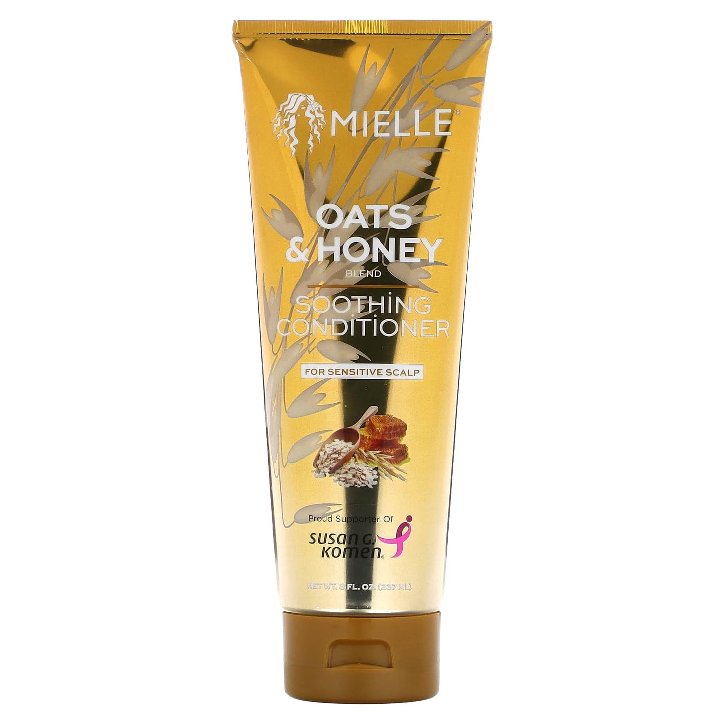 Mielle, Soothing Conditioner, Oats & Honey Blend, 8 fl oz (237 ml) - Image 1