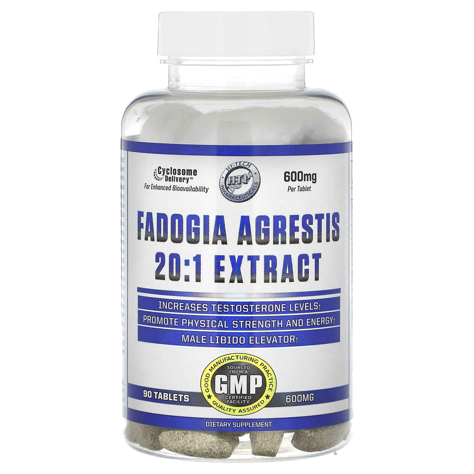 Boost Testosterone & Libido with Hi Tech Fadogia Agrestis 20:1 Extract - Image 1