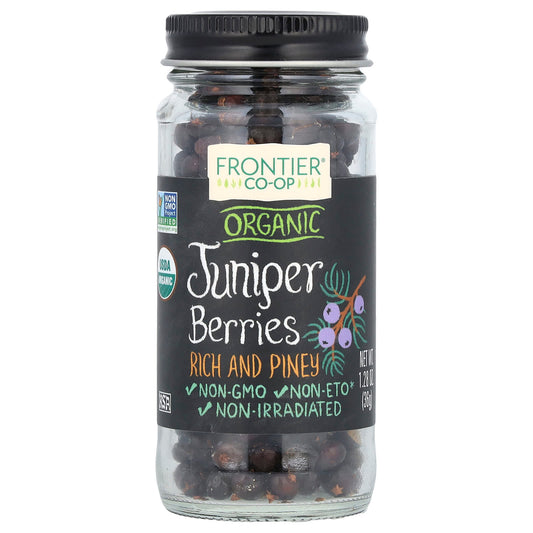 Organic Juniper Berries | Frontier Co-op, 1.28 oz (36g) - Image 1