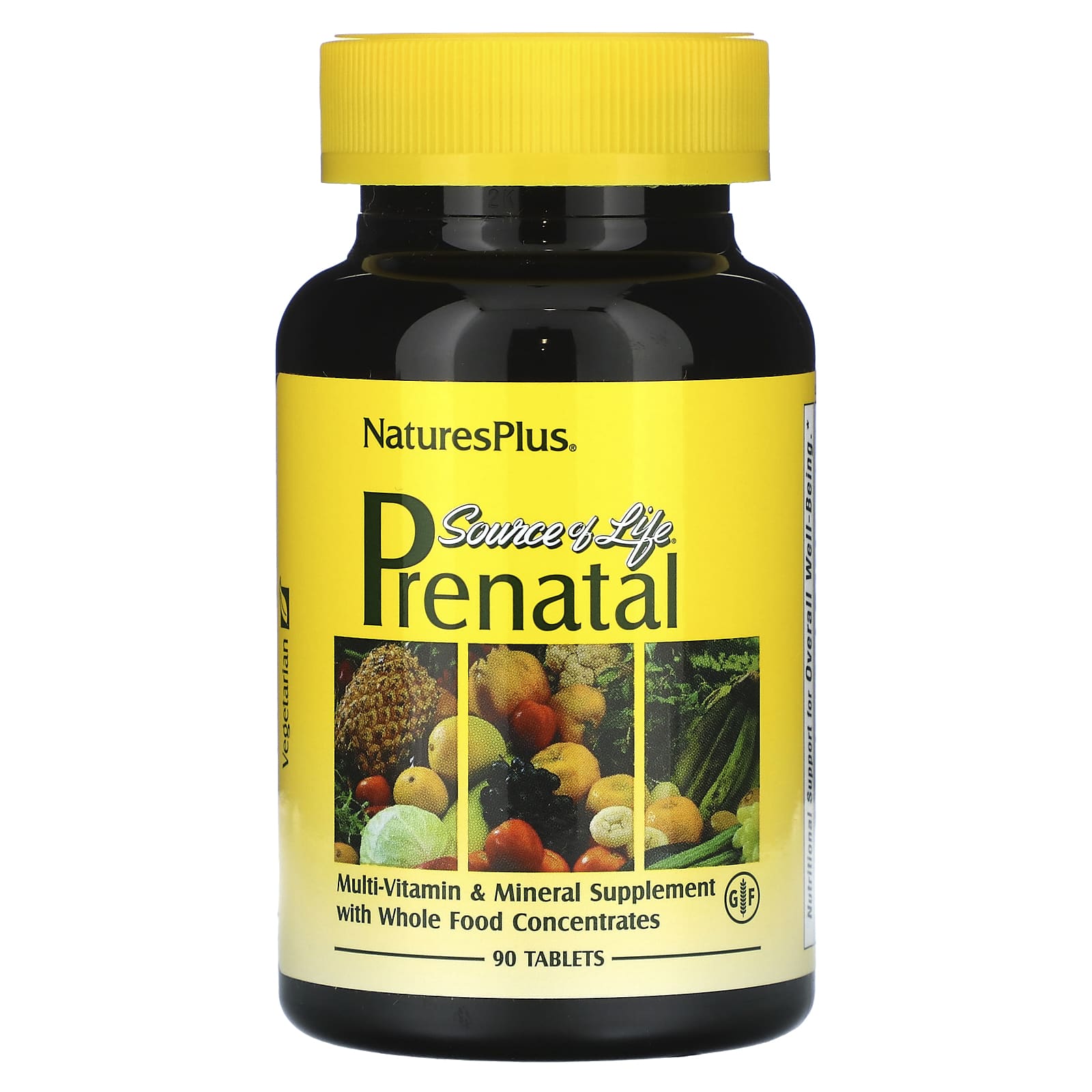 NaturesPlus, Source of Life Prenatal, 90 Tablets - Image 1