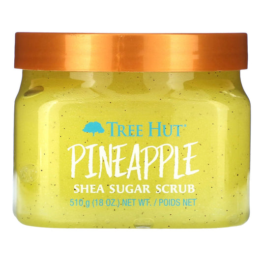 Tree Hut, Shea Sugar Scrub, Pineapple, 18 oz (510 g) - Image 1