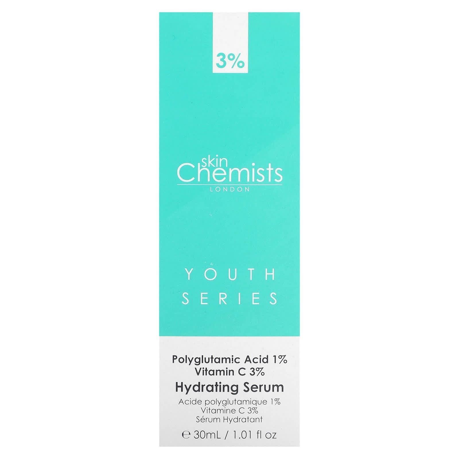 skinChemists, Youth Series, Hydrating Serum, 1.01 fl oz (30 ml) - Image 2