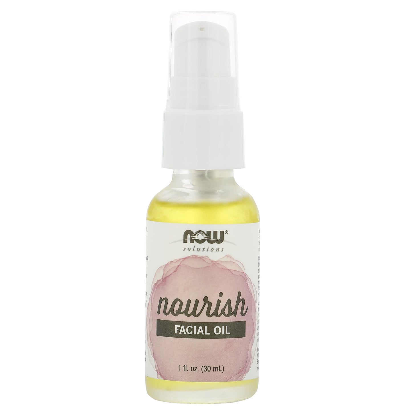 NOW Foods, Solutions, Facial Oil, Nourish, 1 fl oz (30 ml) - Image 1