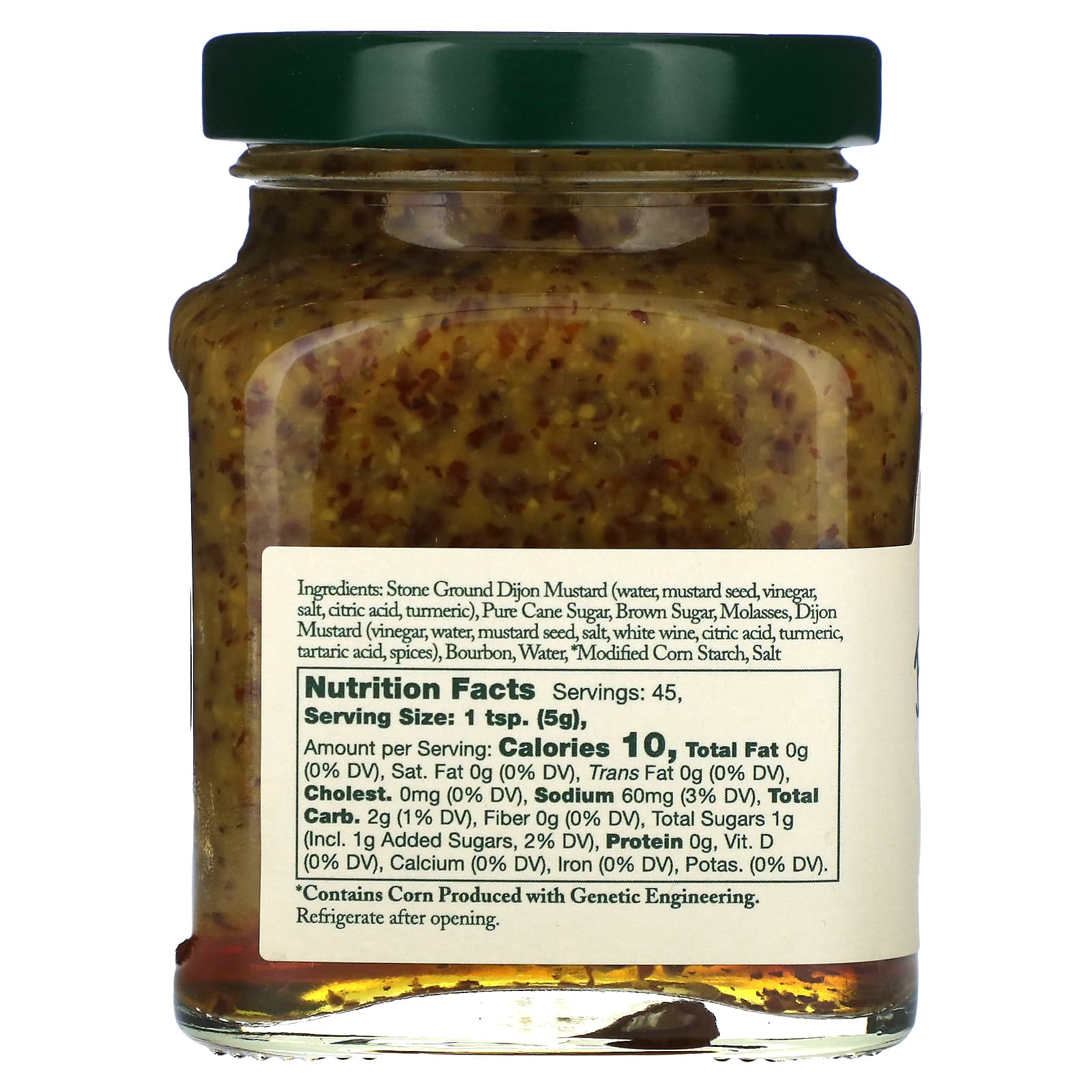 Stonewall Kitchen, Bourbon Molasses Mustard, 8 oz (227 g) - Image 2