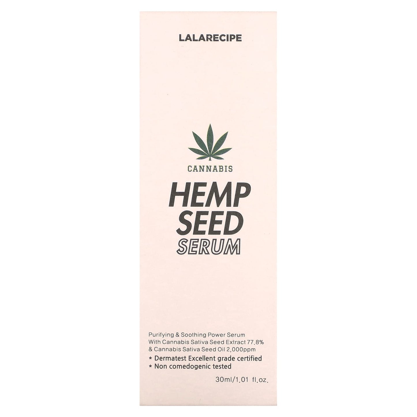 Lalarecipe, Cannabis, Hemp Seed Serum, 1.01 fl oz (30 ml) - Image 2