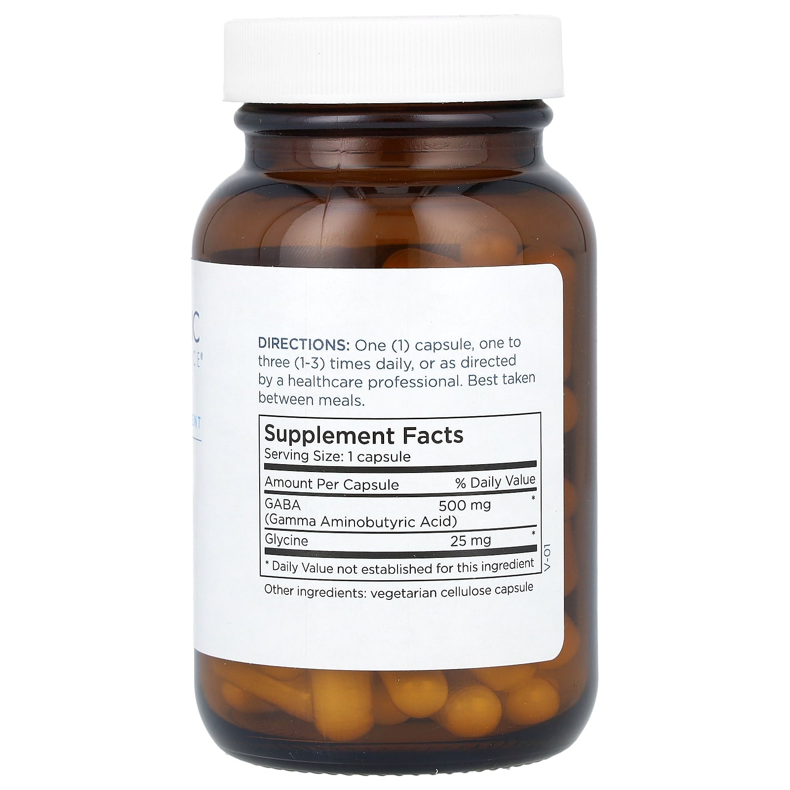 Metabolic Maintenance, GABA, 500 mg, 60 Capsules - Image 2