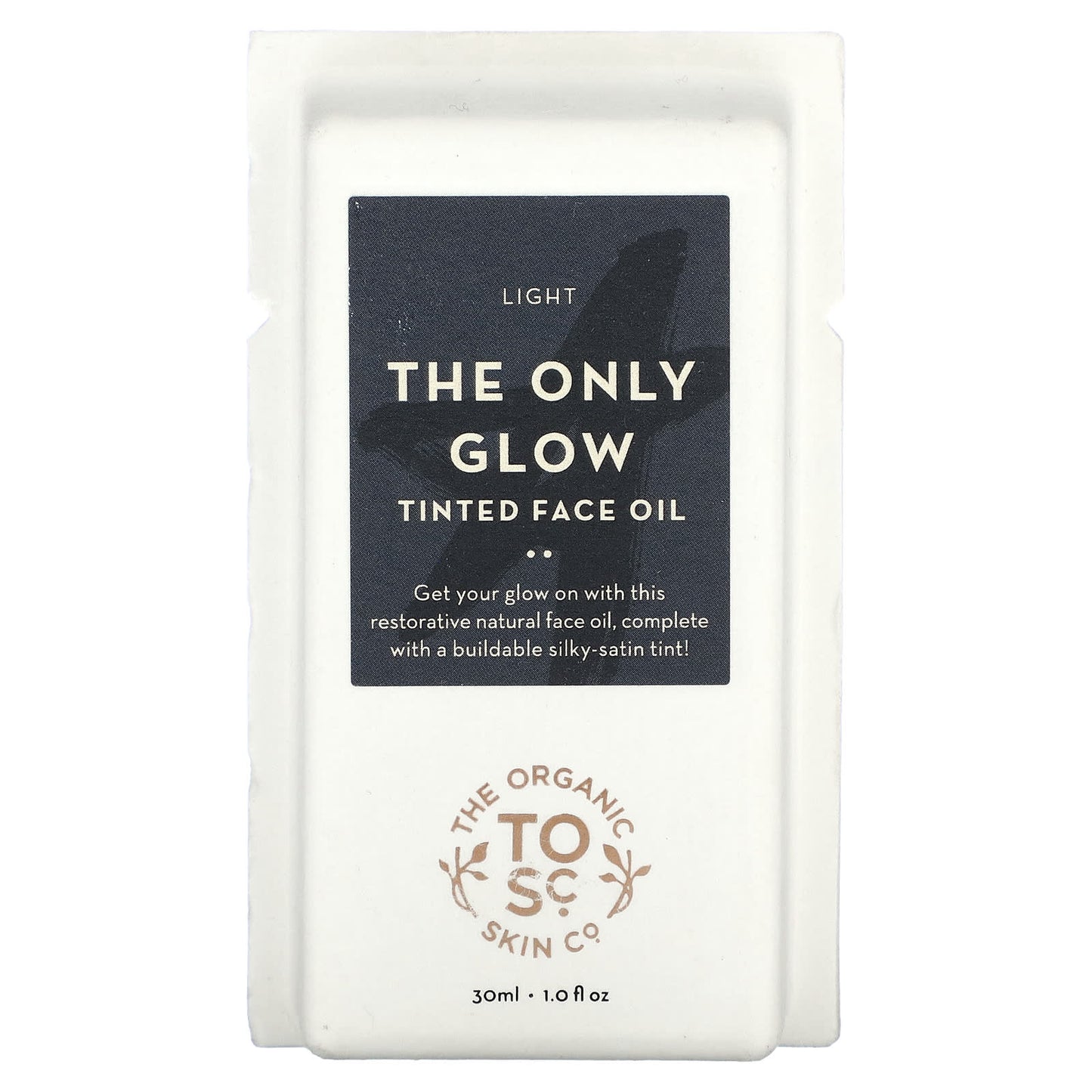 The Organic Skin Co., The Only Glow Tinted Face Oil, Light, 1 fl oz (30 ml) - Image 2