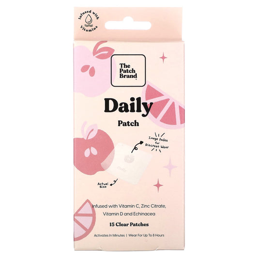 The Patch Brand, Daily Patch, 15 Clear Patches - Image 1