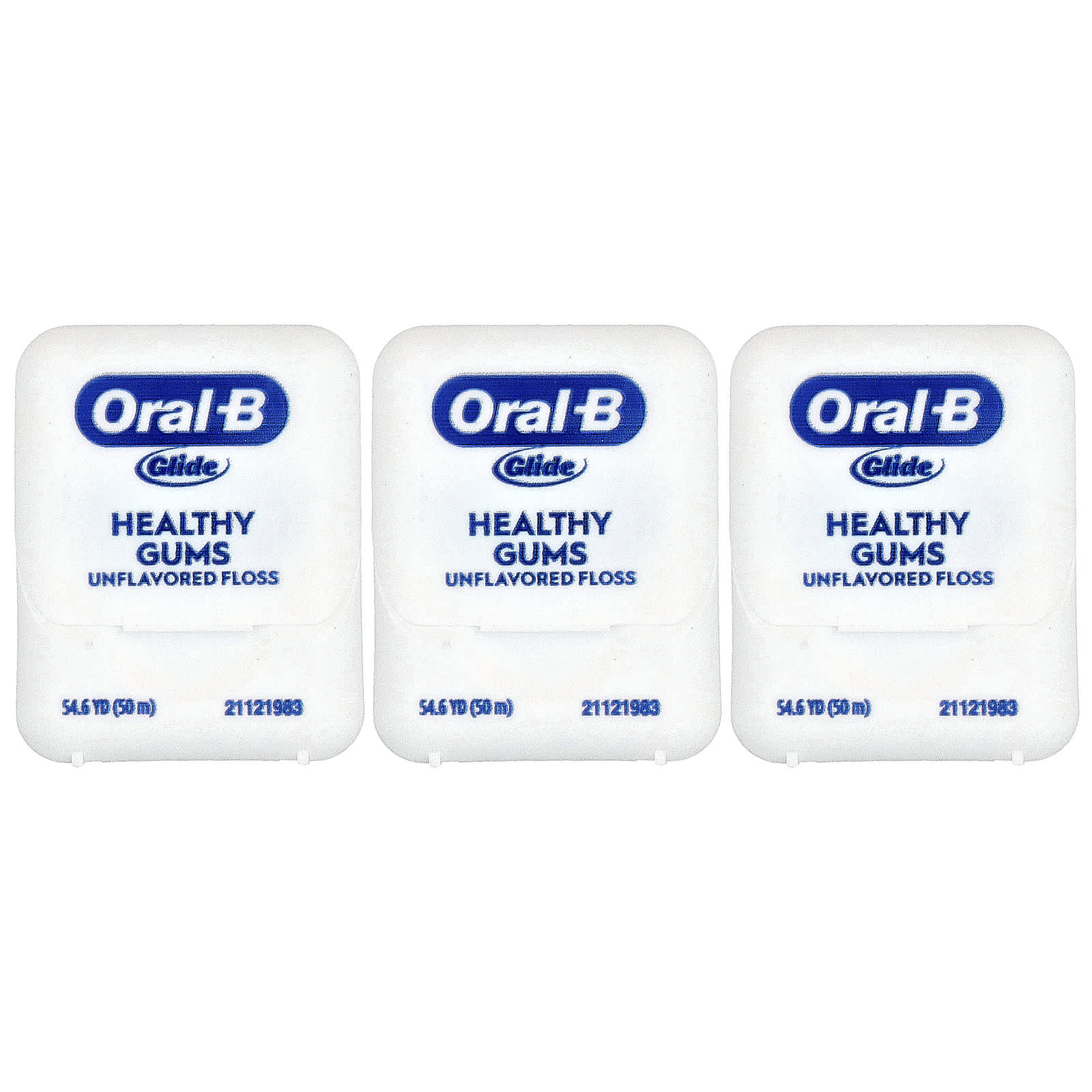 Oral-B, Glide, Pro-Health, Original Floss, Unflavored, 3 Pack - Image 1