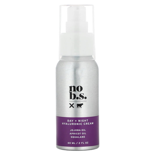 No BS Skincare, Day + Night Hyaluronic Cream, 2 fl oz (60 ml) - Image 1