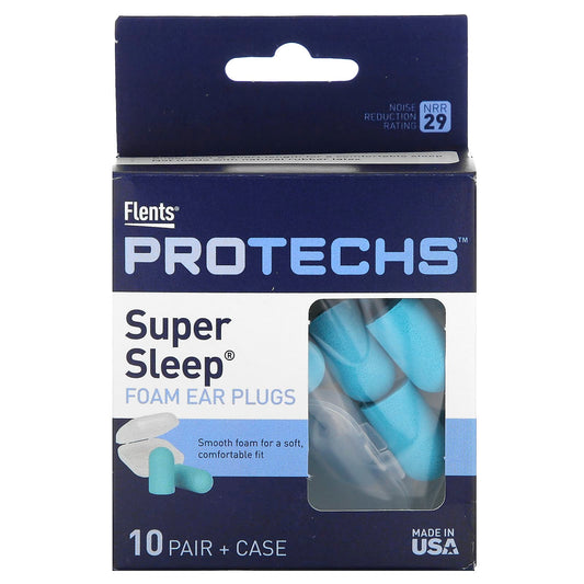 Flents Foam Ear Plugs - Soft, Comfortable Noise Reduction for Sleeping - Image 1