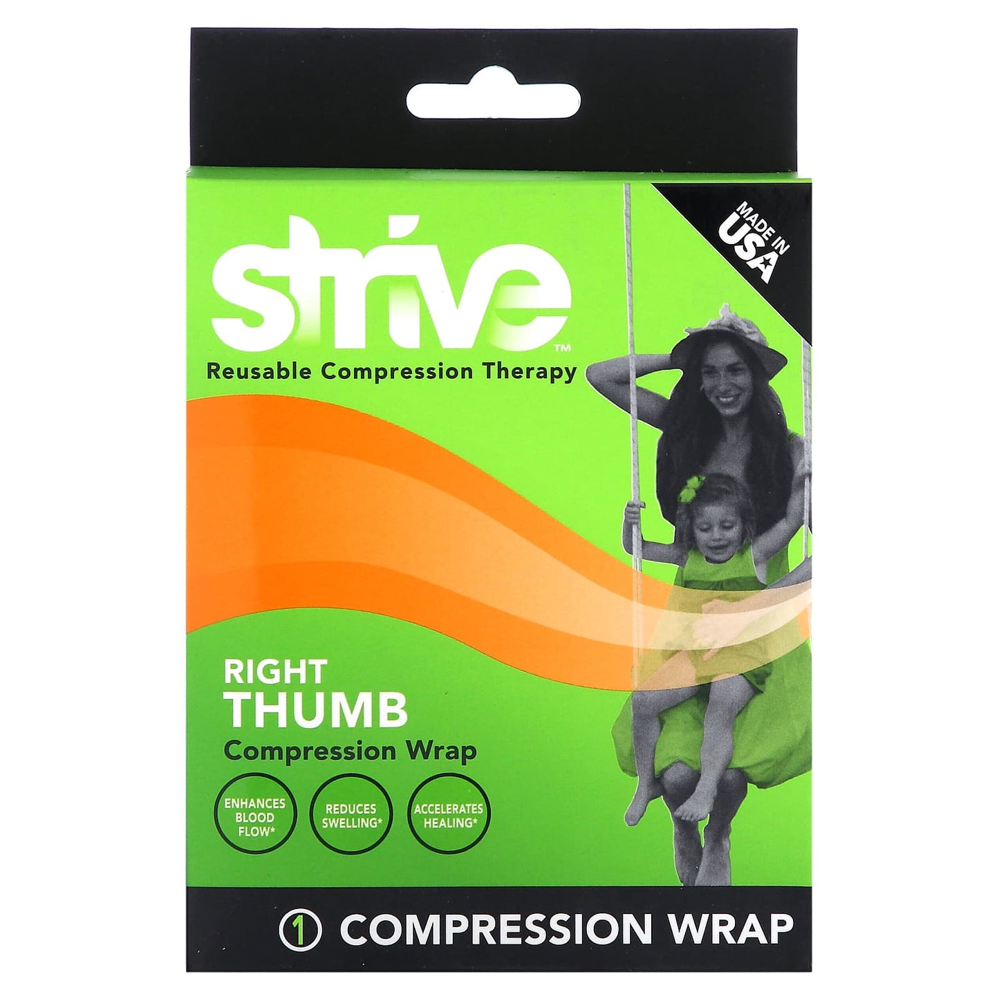 Strive, Right Thumb Compression Wrap , 1 Count - Image 1