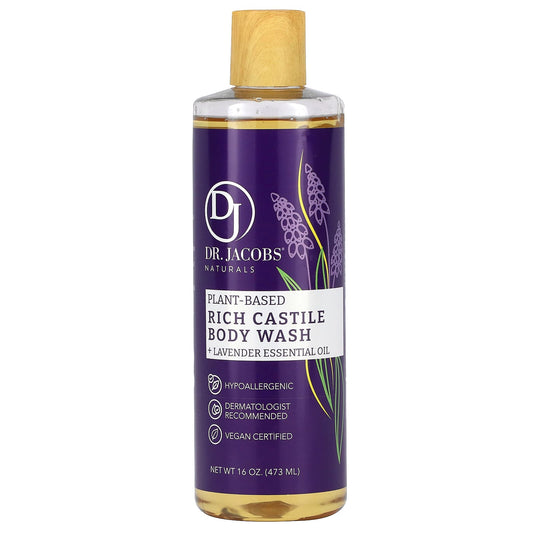 Nourishing Lavender Castile Body Wash - Plant-Based & Vegan Certified - Image 1