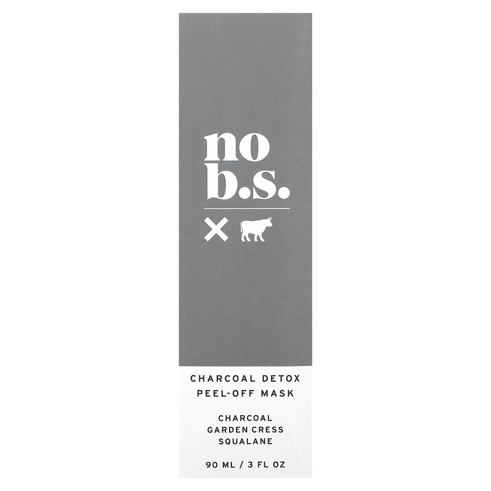 No BS Skincare, Charcoal Detox Peel-Off Beauty Mask, 3 fl oz (90 ml) - Image 1
