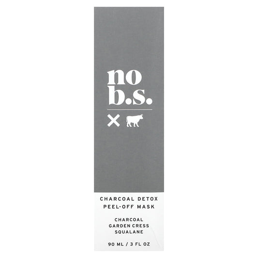 No BS Skincare, Charcoal Detox Peel-Off Beauty Mask, 3 fl oz (90 ml) - Image 1