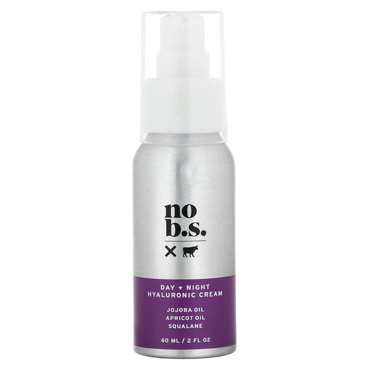 No BS Skincare, Day + Night Hyaluronic Cream, 2 fl oz (60 ml) - Image 1