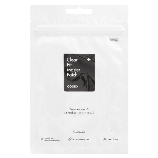 CosRx Clear Fit Master Patch, 18 Ultra-Thin Hydrocolloid Patches - Image 1