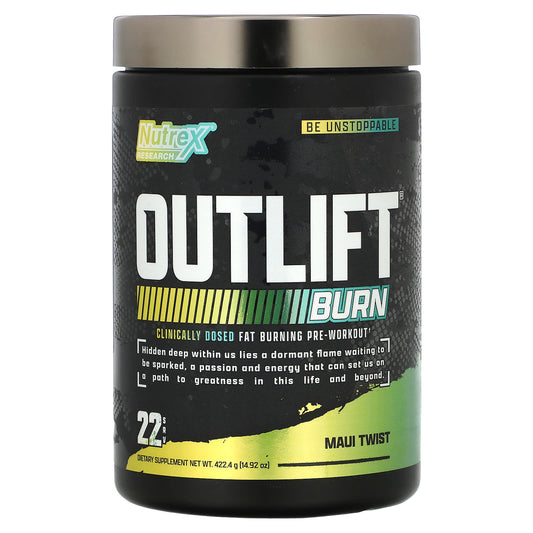 Nutrex Research, Outlift Burn, Maui Twist, 14.92 oz (422.4 g) - Image 1
