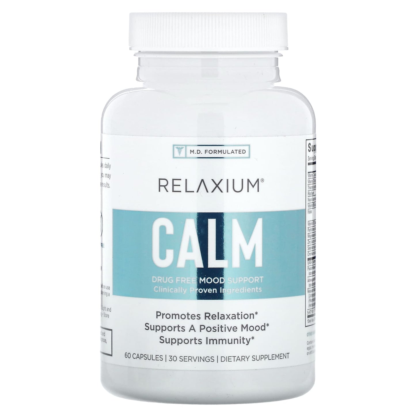 Relaxium, Calm, 60 Capsules - Image 1