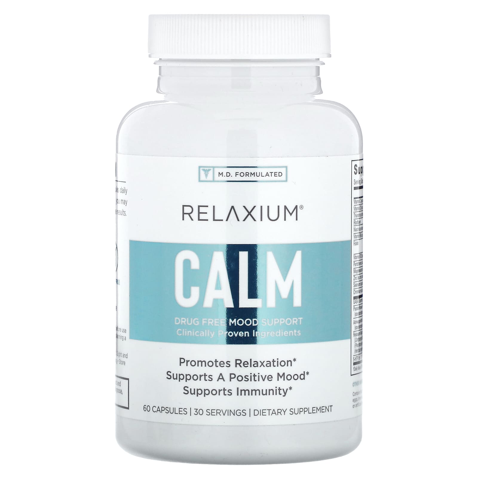 Relaxium, Calm, 60 Capsules - Image 1