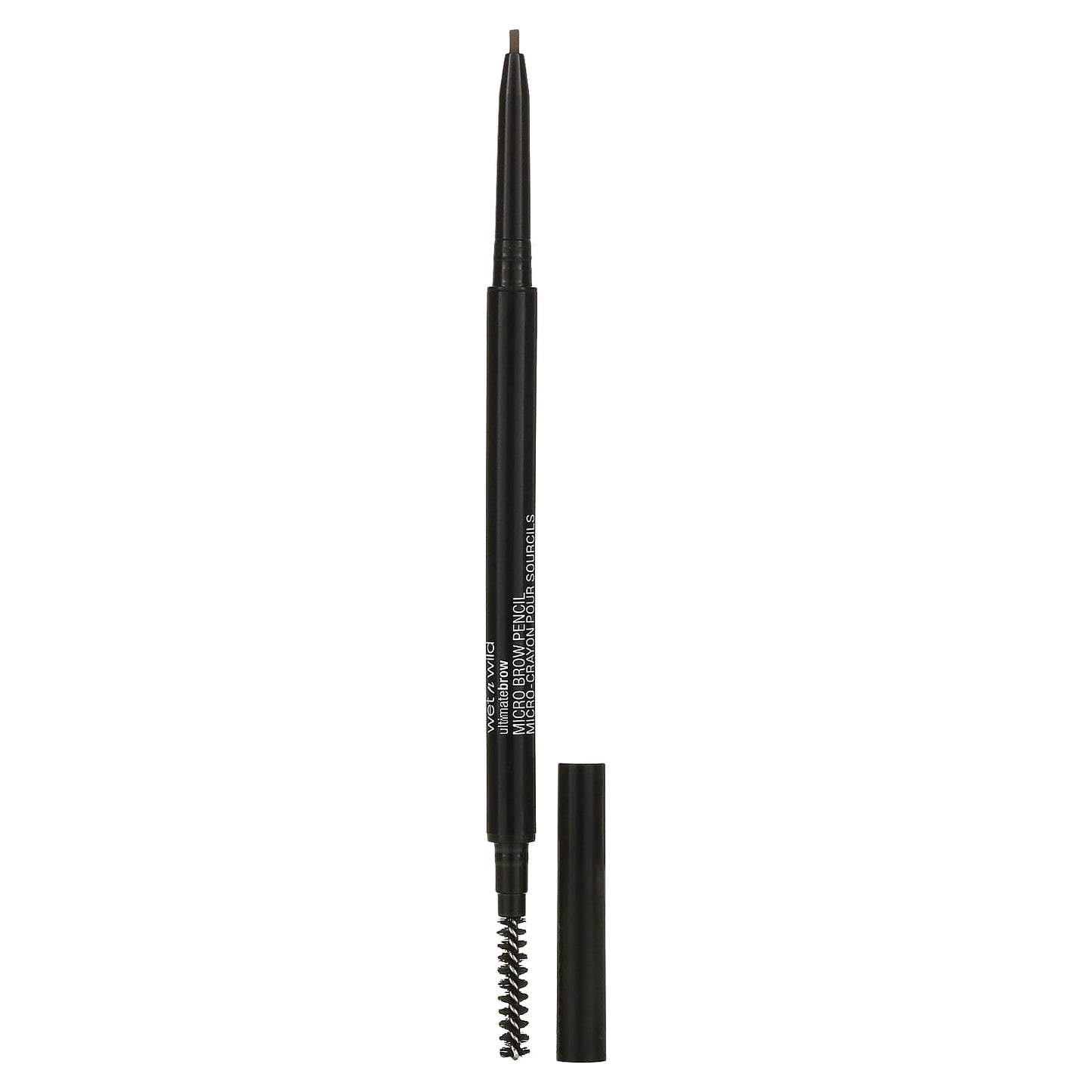 wet n wild, Ultimate Brow, Micro Brow Pencil, Deep Brown, 0.002 oz (0.06 g) - Image 1