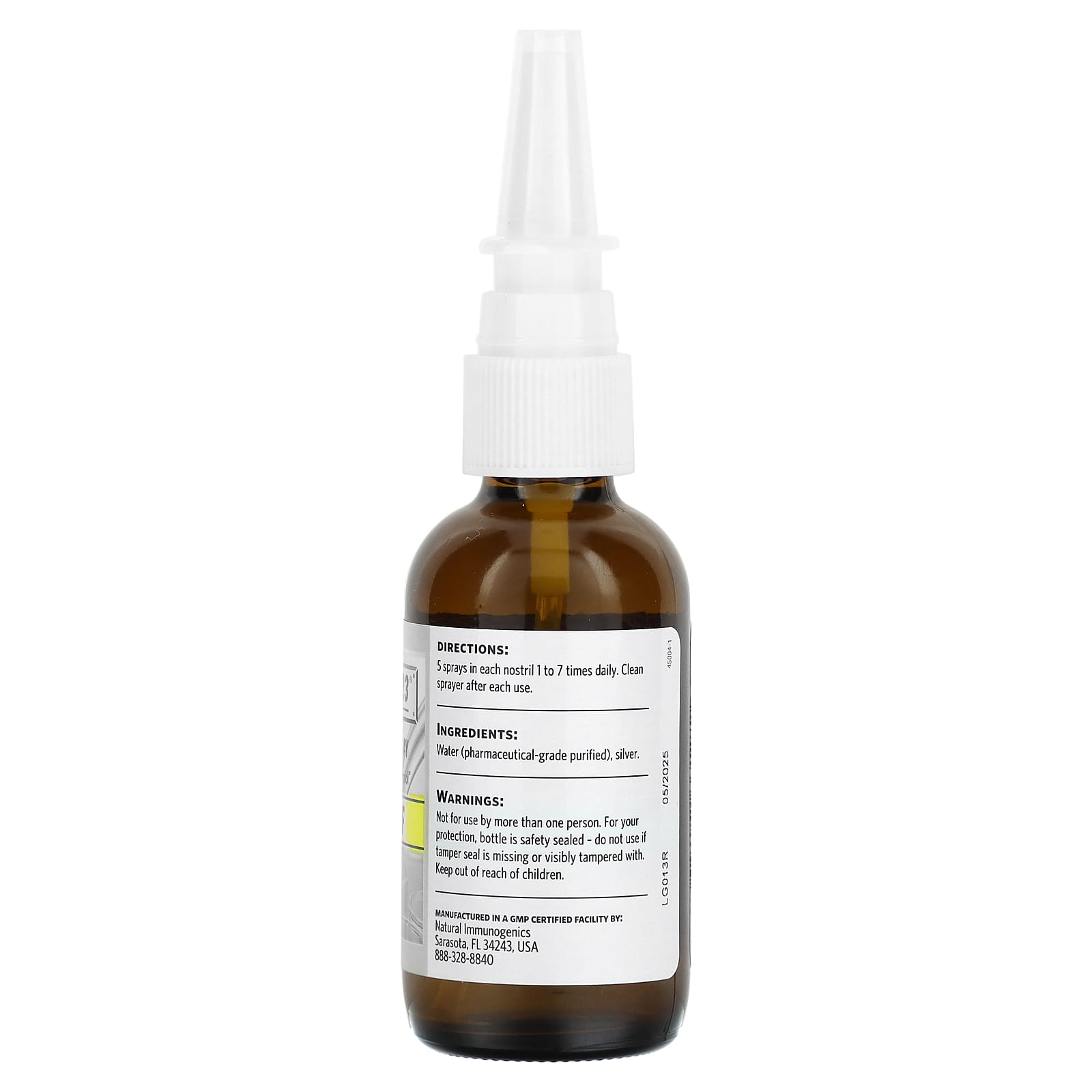 Sovereign Silver, Argentyn 23, Natural Nasal Spray, Sinus Relief, 2 fl oz (59 ml) - Image 2