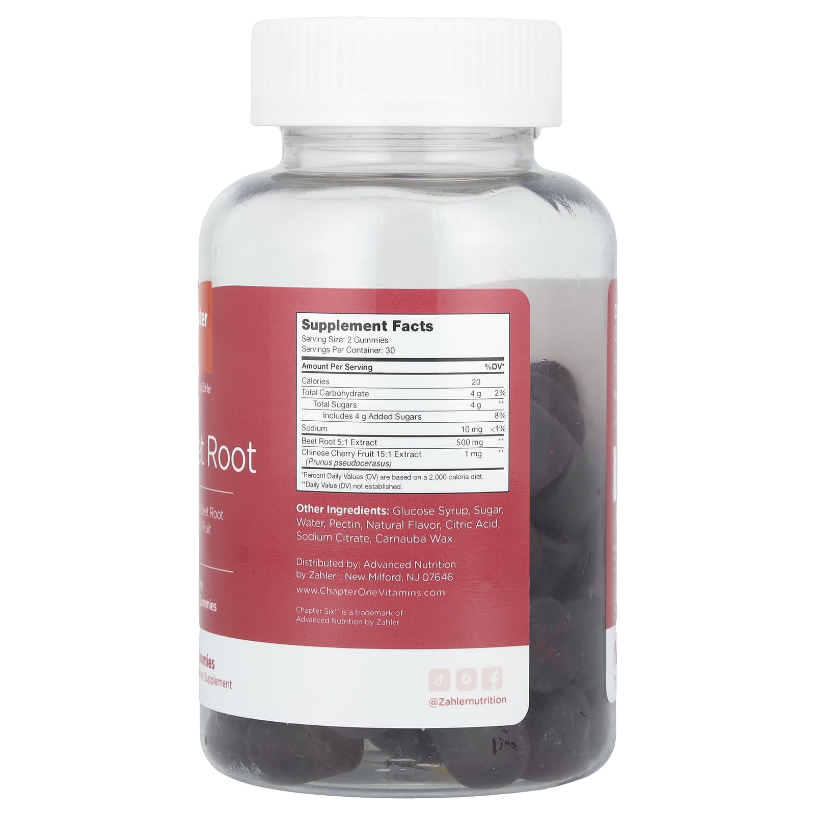 Beet Root Gummies for Heart Health and Energy by Chapter Six - Image 2