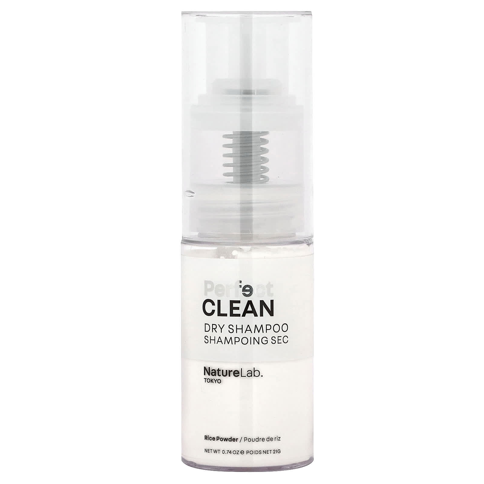 NatureLab Tokyo, Perfect Clean, Dry Shampoo, Rice Powder, 0.74 oz (21 g) - Image 1