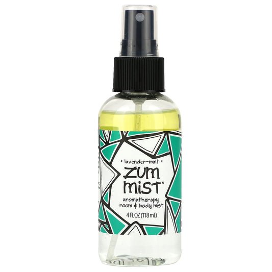 ZUM, Zum Mist, Aromatherapy Room & Body Mist, Lavender-Mint, 4 fl oz (118 ml) - Image 1