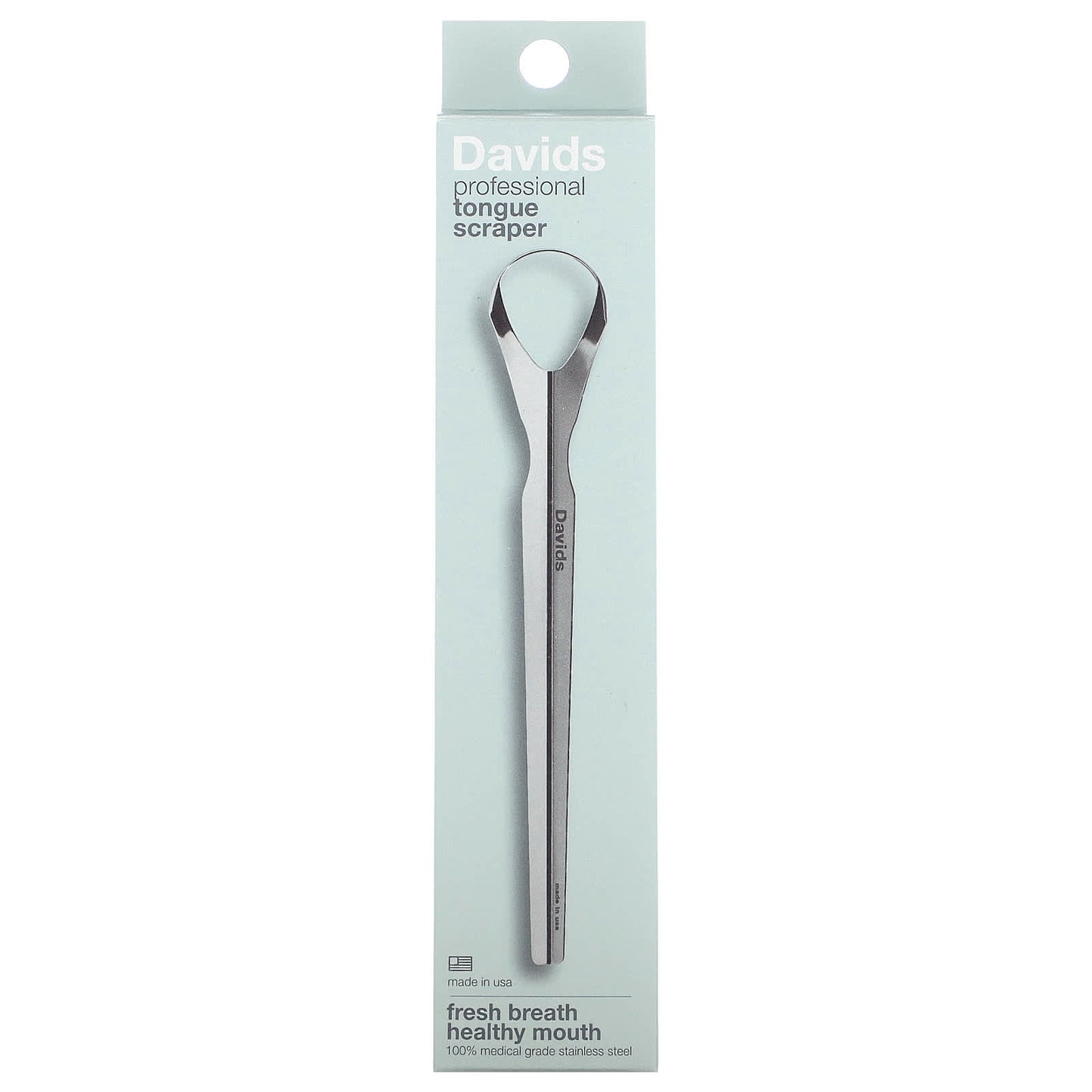 Davids Professional Tongue Scraper for Fresh Breath & Healthy Mouth - Image 1