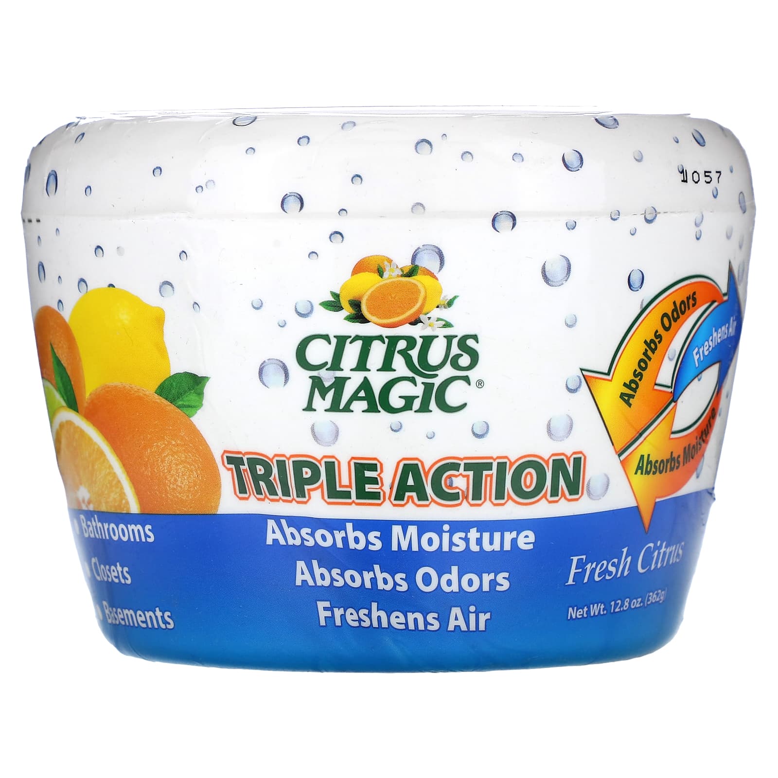 Citrus Magic Triple Action: Freshens Air, Absorbs Moisture & Odors - Image 2